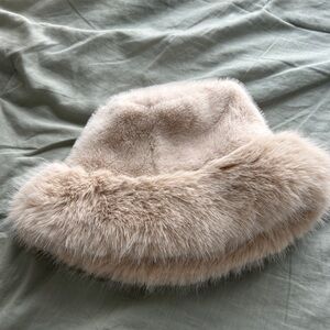 Free People Snow Angel Faux Fur Beanie
